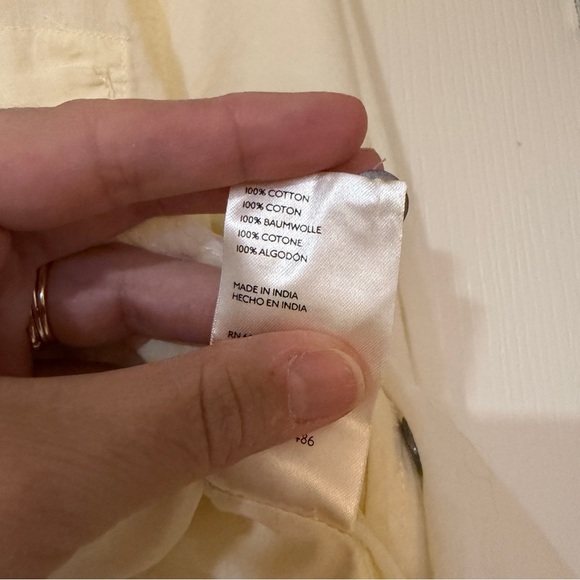 We The Free Pale Yellow Shirt - Picture 7 of 10